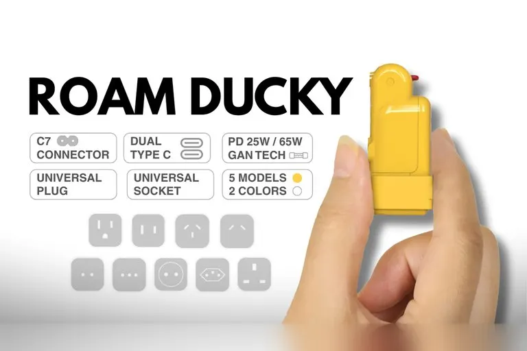 MOGICS Roam Ducky Travel Adapter