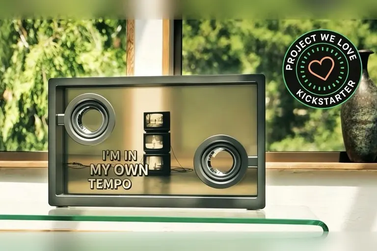 MorningBlues SonicGlass A1 Floating Lyric Speaker
