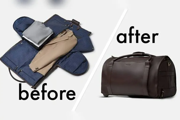Wool and Oak NOVA Convertible Duffle Garment Bag