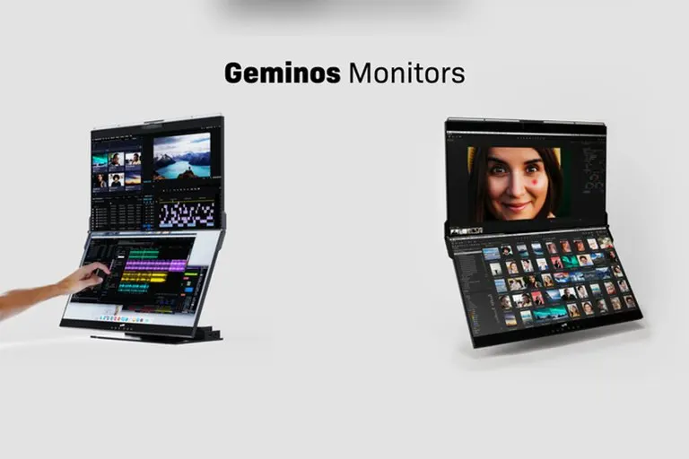 Mobile Pixels Geminos Stacked Monitors