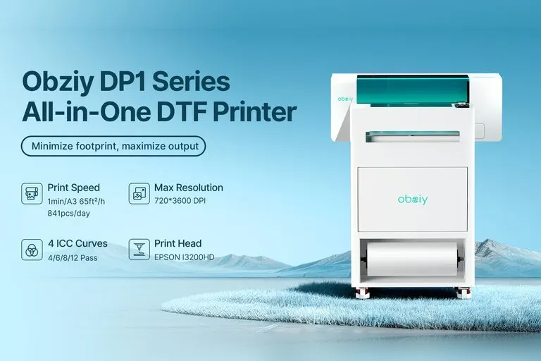 Obziy DP1 15-Inch Industrial Personal DTF Printer