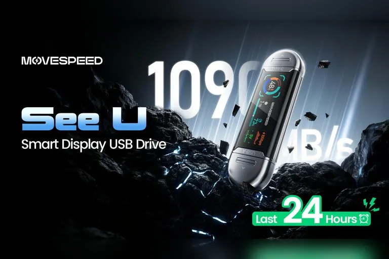 MOVE SPEED See U Smart Display USB Drive