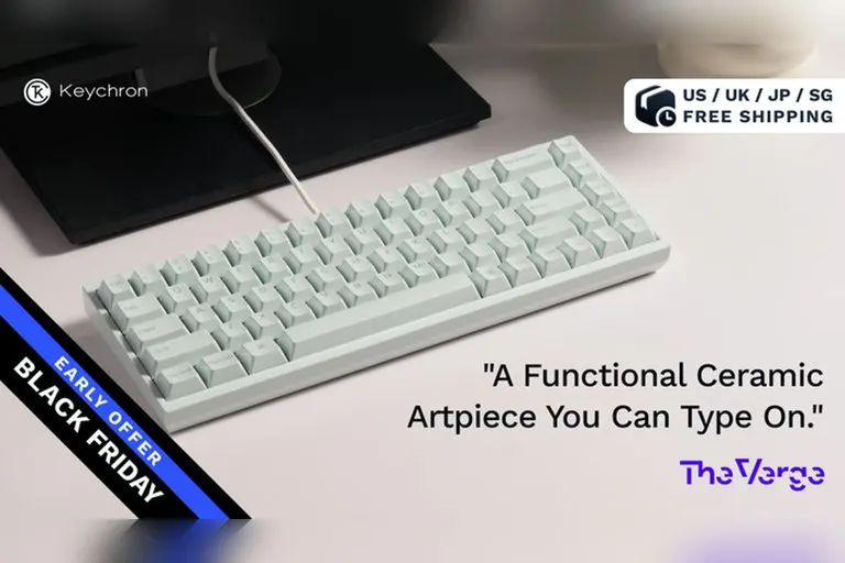 Keychron Q16 HE 8K Fully Ceramic Keyboard