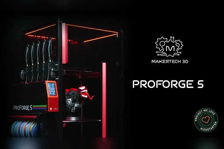 Makertech 3D ProForge 5 Tool Changer 3D Printer