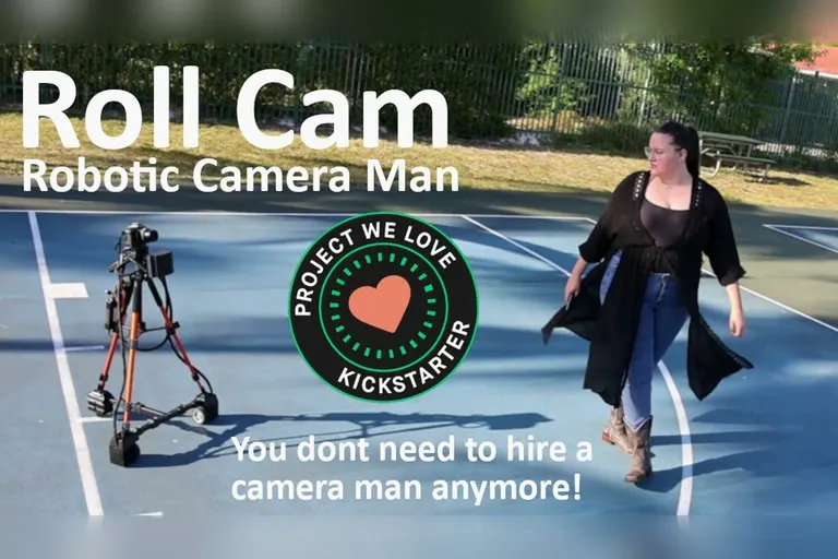 Roll Cam Camera Man Robotic Camera