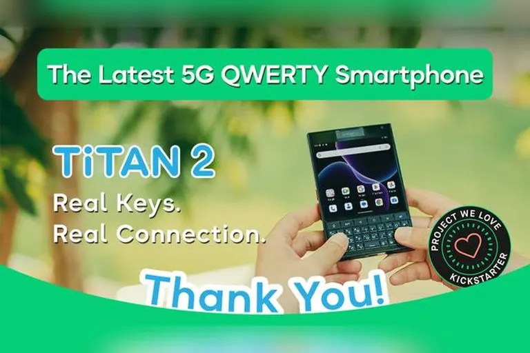 Unihertz Titan 2 5G QWERTY Smartphone