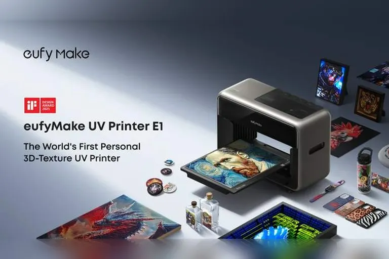 eufyMake E1 Personal 3D-Texture UV Printer