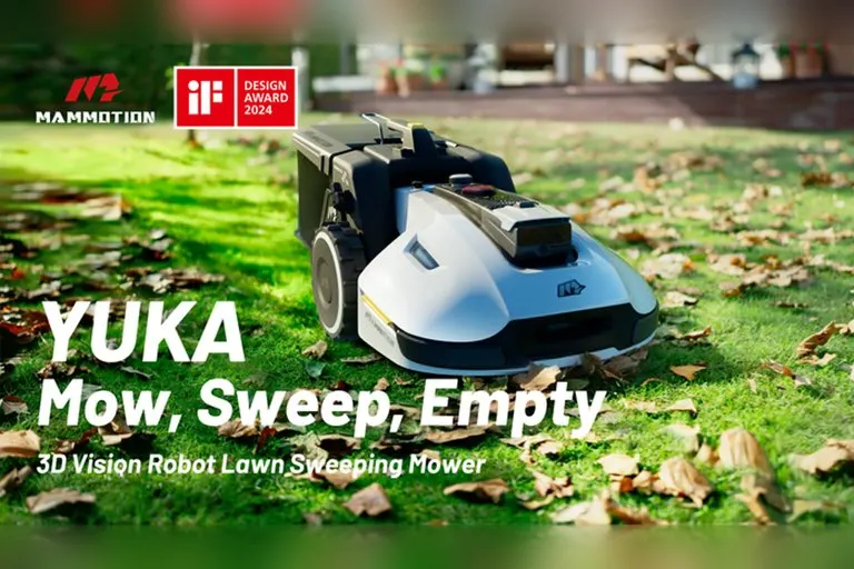 Mammotion YUKA 3D Vision Robot Lawn Sweeping Mower