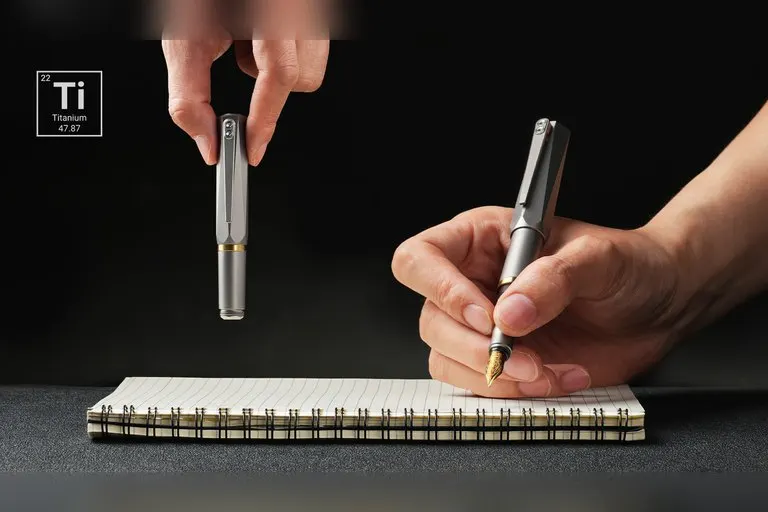 Lumink Titanium Fountain Pen