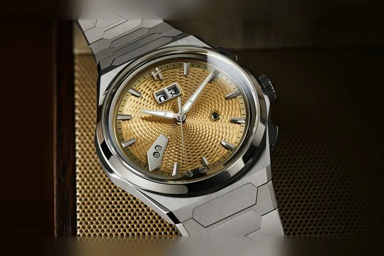 Lucky Harvey Titanium Guilloché Chiming Watch 2.0