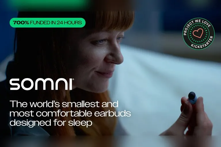 SomniBuds Battery-Free Sleep Earbuds