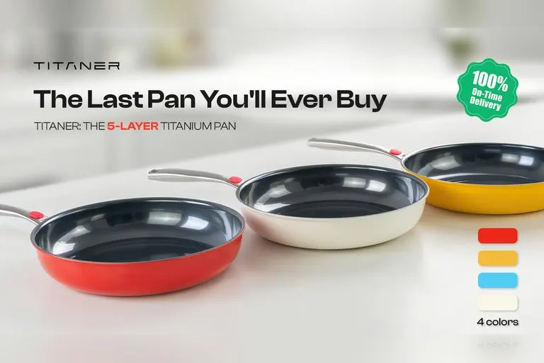 Titaner 5-Layer Titanium Frying Pan