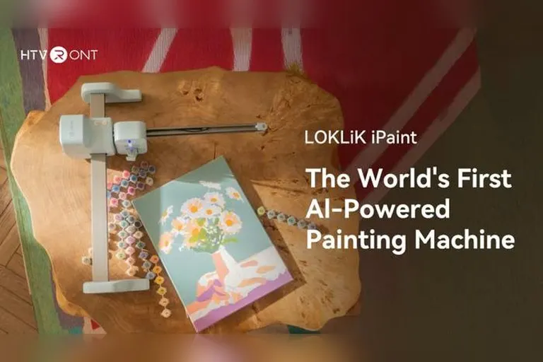 LOKLiK iPaint AI Painting Machine