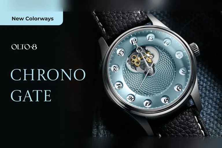Olto-8 Chrono Gate Jumping 24-Hour Watch