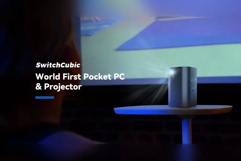 SwitchCubic Pocket PC and Projector
