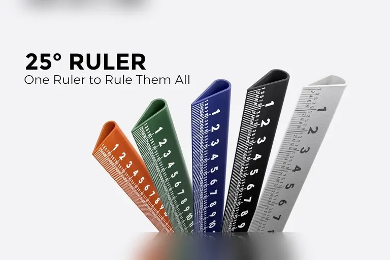 Orangered Life 25° Slope Ruler