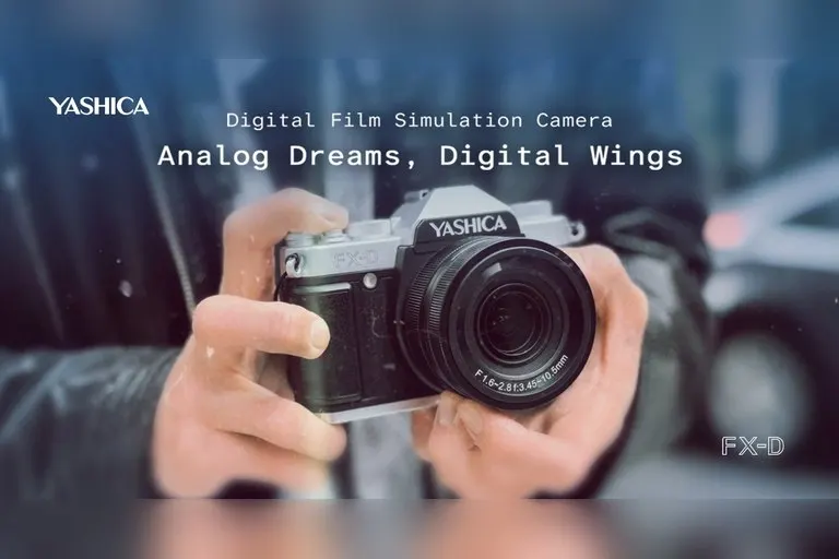 Yashica FX-D Digital Film Simulation Camera