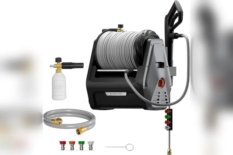 Giraffe Tools Grandfalls Wall-Mounted Pressure Washer