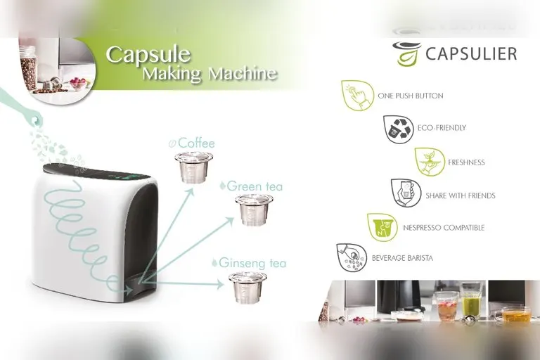 Capsulier Automated Home Capsule Press
