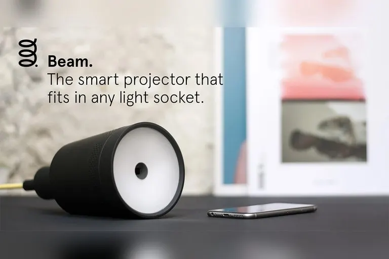 Beam Light Socket Projector