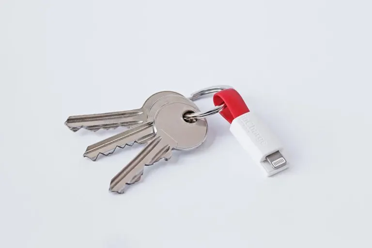 Rolling Square inCharge Keyring Cable