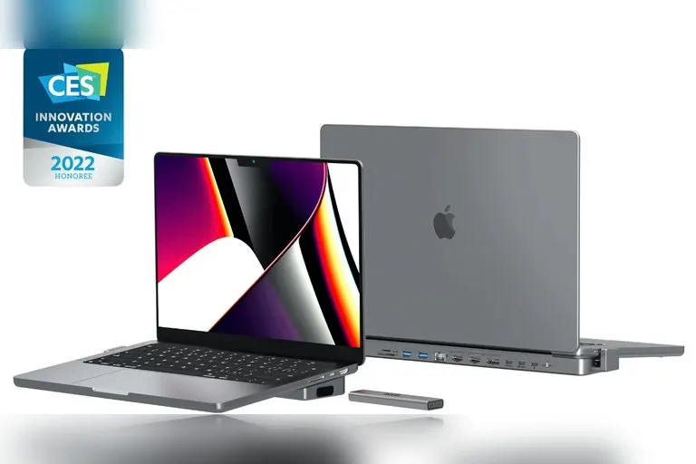 INVZI MagHub Pop-Up SSD MacBook Dock