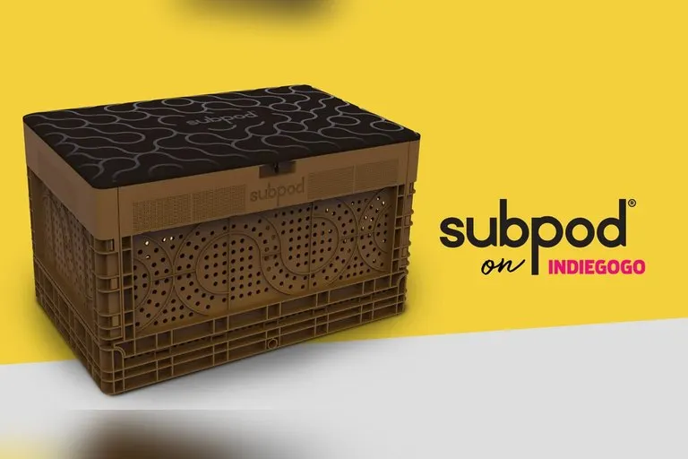 Subpod In-Garden Composting System