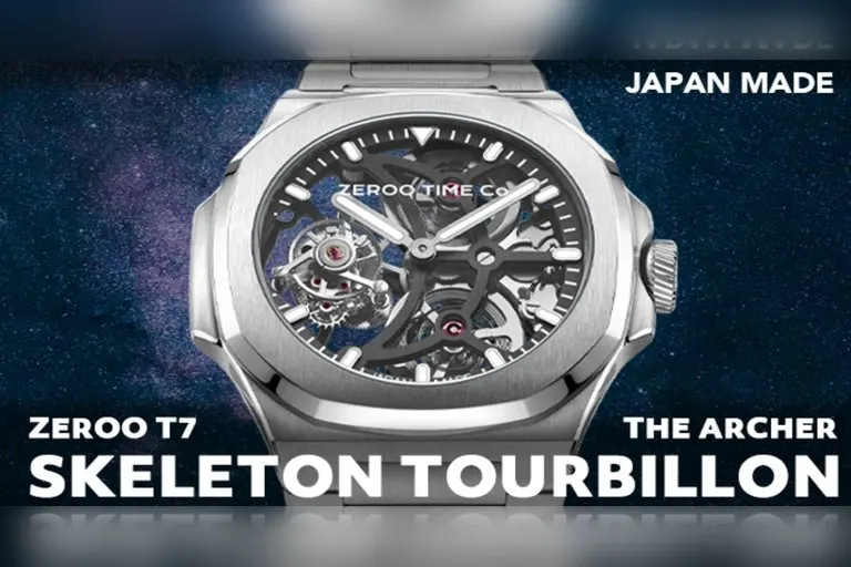 ZEROO T7 Skeleton Tourbillon
