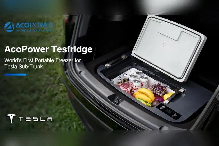 TesFridge Portable Tesla Sub Trunk Fridge