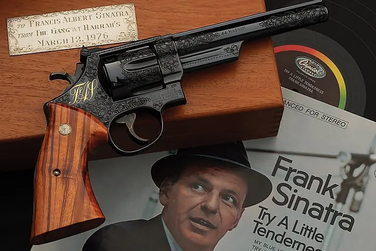Frank Sinatra's Engraved Smith & Wesson Revolver