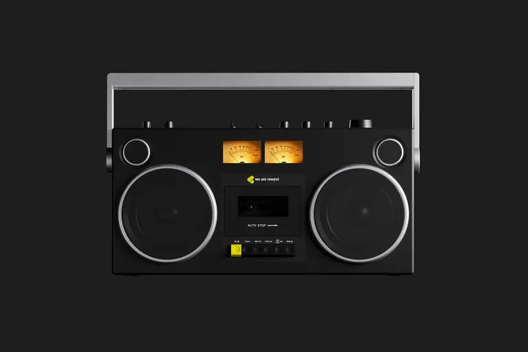 We Are Rewind GB-001 Bluetooth Cassette Boombox