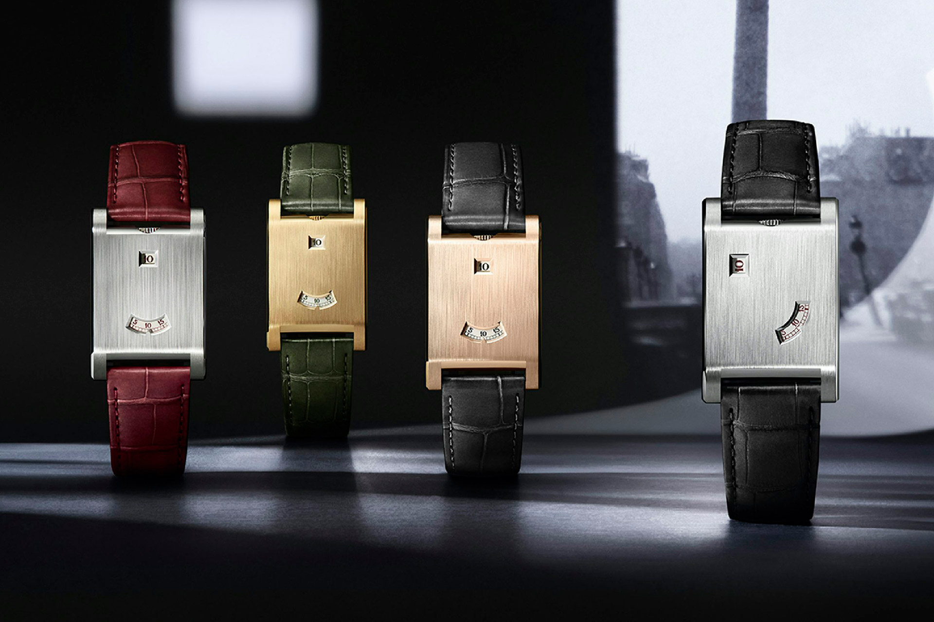 Cartier Tank à Guichets Watch