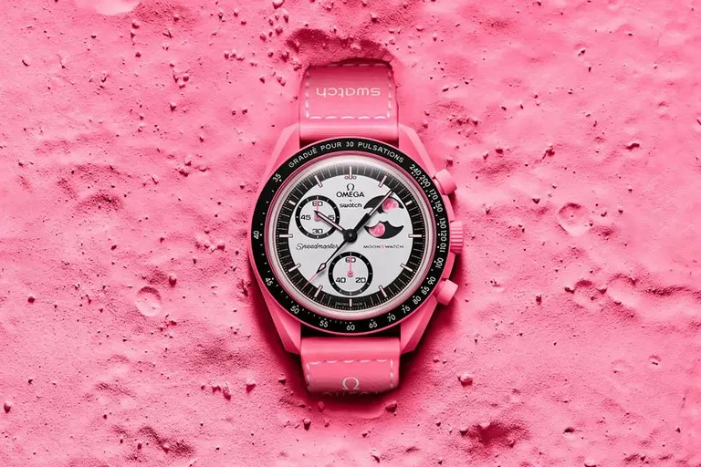 OMEGA x Swatch Mission to the Pink Moonphase MoonSwatch
