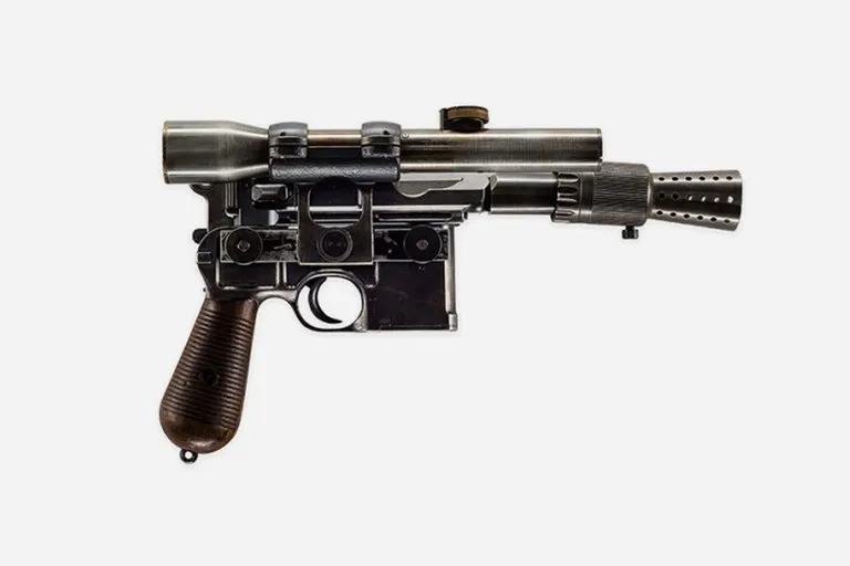 Han Solo's Original Star Wars Episode IV Blaster Prop