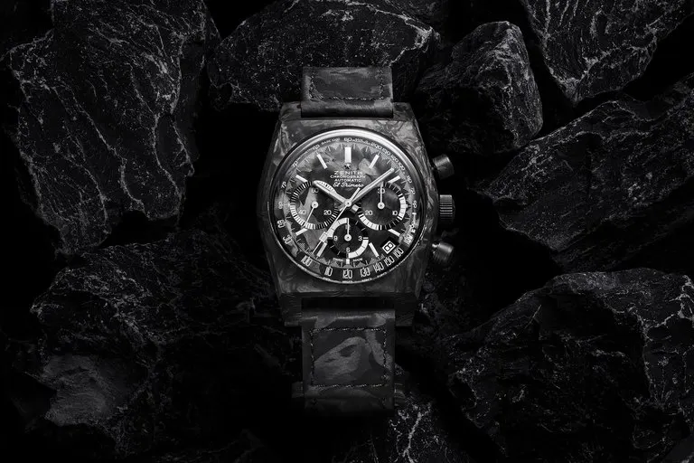 Zenith Chronomaster Revival A3818 Carbon Watch