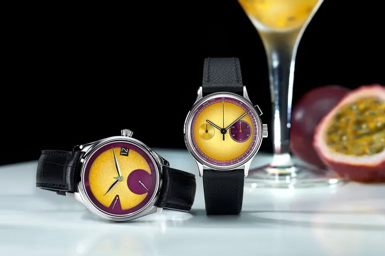 H. Moser & Cie. x Studio Underd0g Passion Fruit Watches