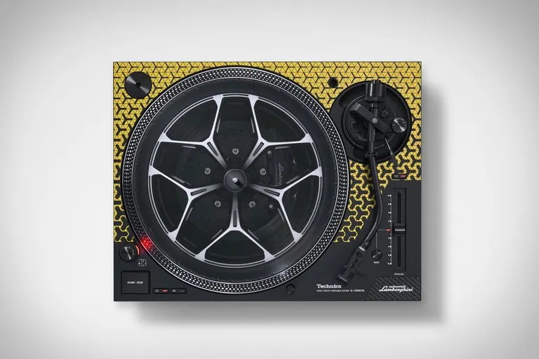 Technics x Lamborghini SL-1200M7B Turntable
