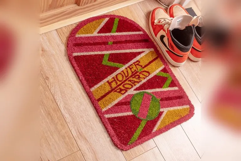 Back to the Future Hoverboard Doormat