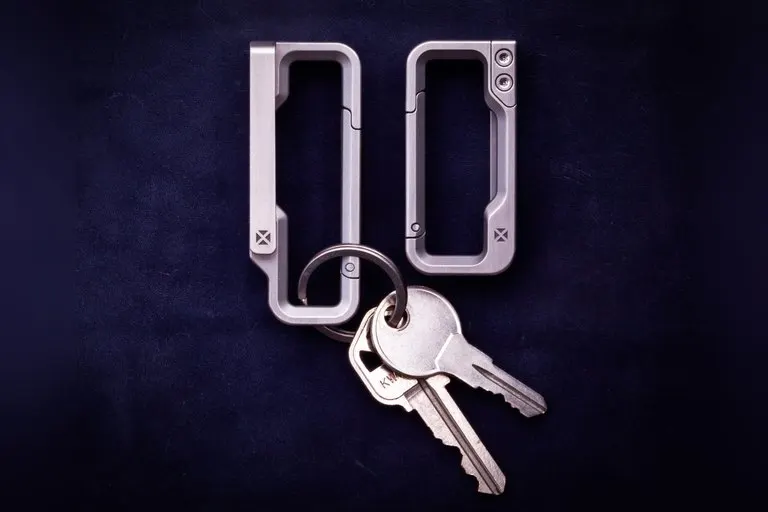 Blank Forces HyperLink Titanium Carabiners