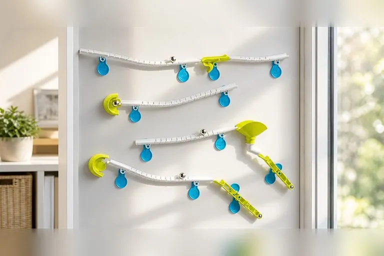 Gecko Run Wall-Mounted Marble Run