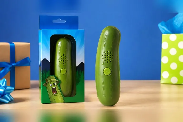 Archie McPhee Yodeling Pickle