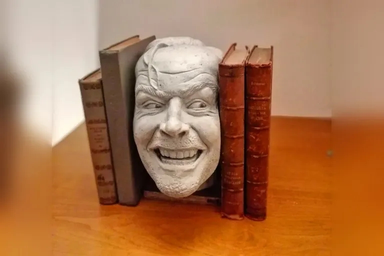 The Shining Here's Johnny Bookend