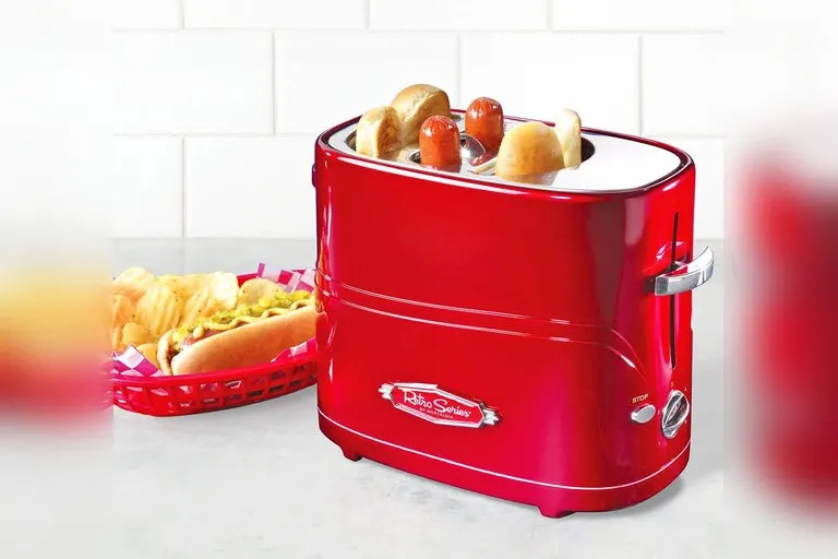 Nostalgia Pop-Up Hot Dog Toaster