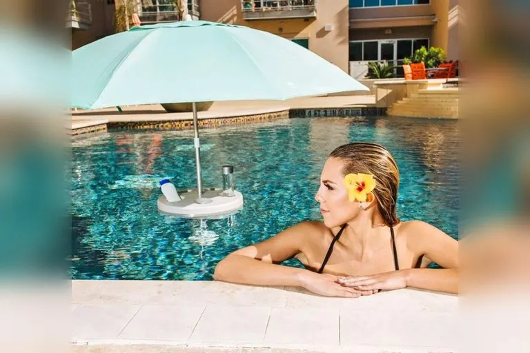 Pool Buoy Floating Umbrella