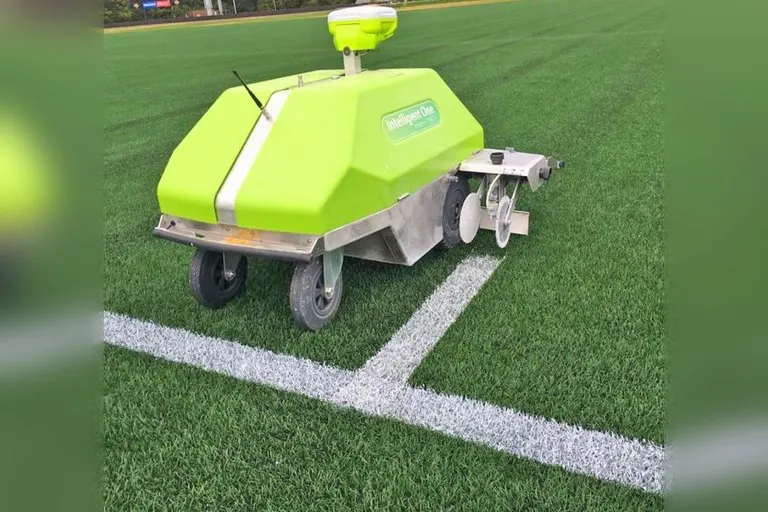 Turf Tank Intelligent One Autonomous Sports Field Line Marking Robot