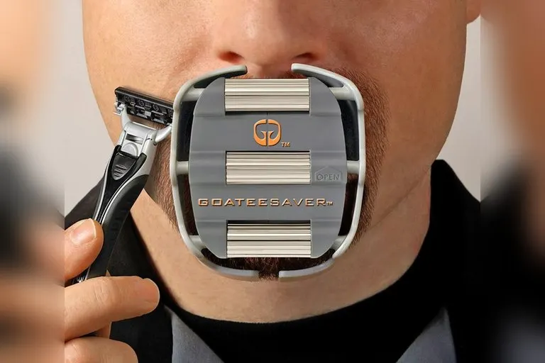 Goatee Saver Shaving Template