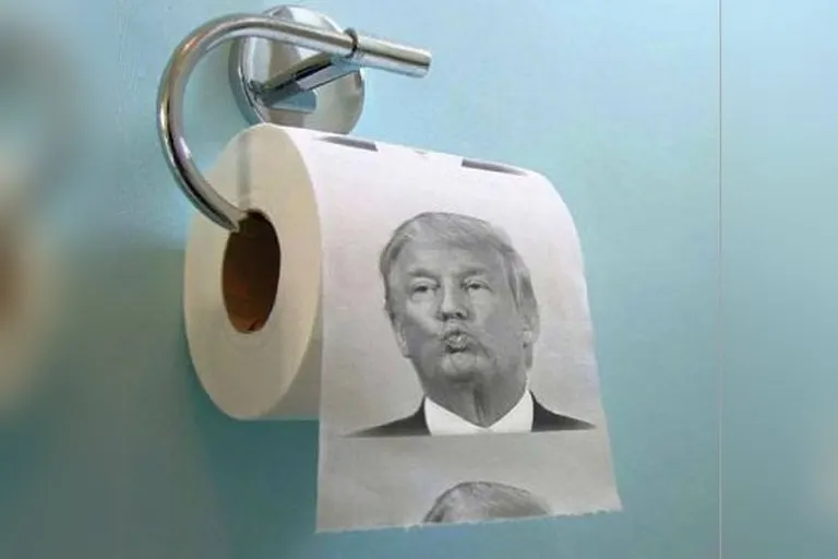 Donald Trump Novelty Toilet Paper