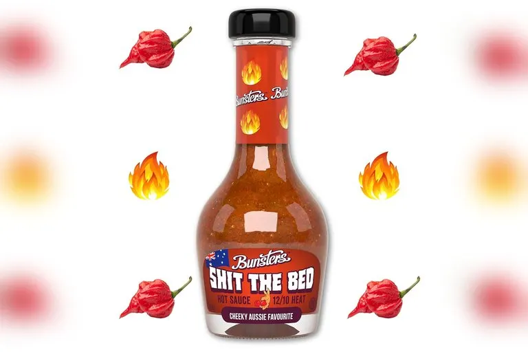 Bunsters Sh*t The Bed Hot Sauce