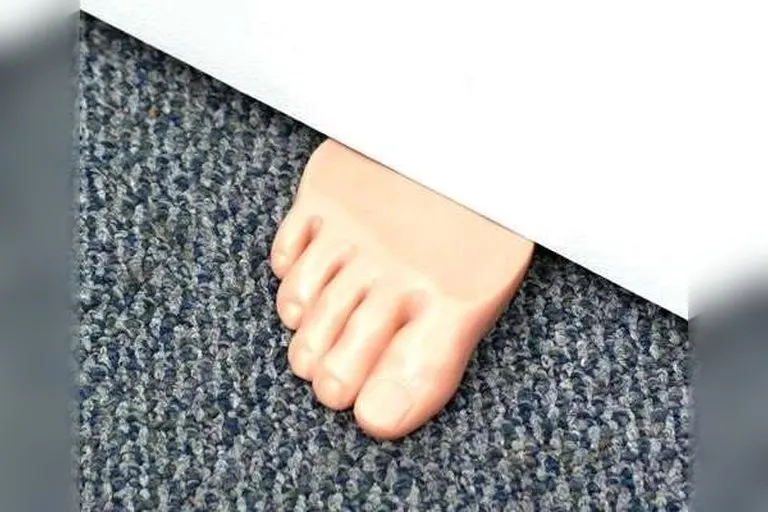 Foot Shaped Door Stopper