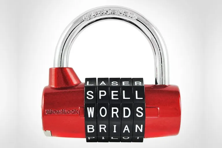 Word Combination Padlock